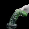 Gode Gruk – prémium zöld szilikon dildó 19 cm