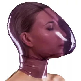 Cagoule Fetish – érzéki légzésű lila maszk