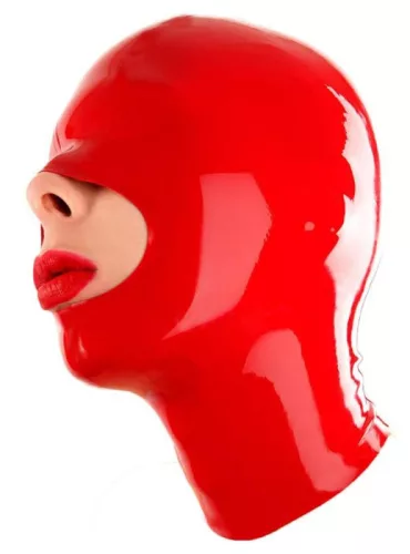 Openose Red – latex pakli bakancsos maszk