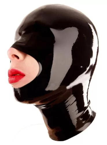 Openose Black – latex símaszk, érzéki stílusban