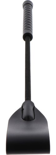 Flappery Whip – elegáns 47 cm-es korbács, fekete