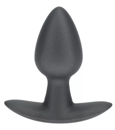 Metál Plug S – prémium szürke anális izgató 5 x 2,7 cm