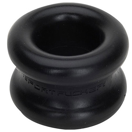 Ballstretcher – szilikon izmos herefeszítő 30 mm fekete