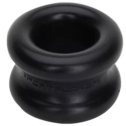 Ballstretcher – szilikon izmos herefeszítő 30 mm fekete
