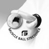Ballstretcher – szilikon izmos herefeszítő 30 mm fekete