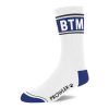 BTM – prémium fehér-kék zokni szett