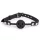 BREATHFIVE 40mm – fekete piercinges golyós szling