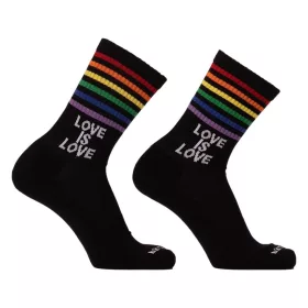 Love is Love edzőzokni fekete