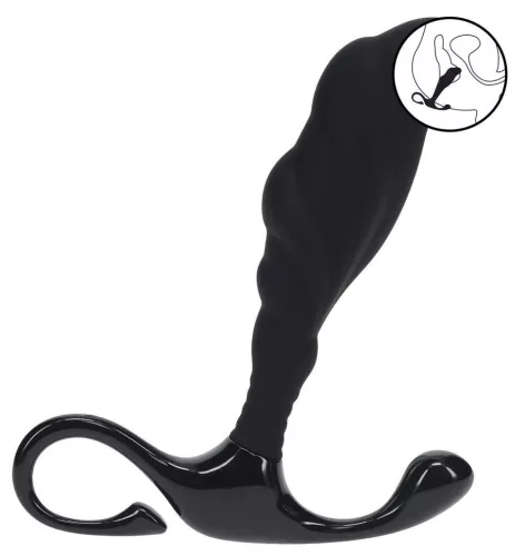 Prémium Rippled – prosztata stimuláló vibrátor 8 cm
