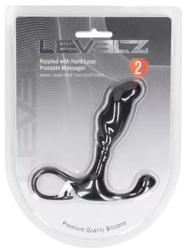 Prémium Rippled – prosztata stimuláló vibrátor 8 cm