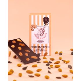   Intenzív Fekete Csokoládé – Afrodiziákum Mandulával 100g