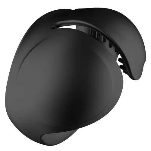 Peakess péniszgyűrű 10 rezgésmód, nubsos 40 mm fekete szilikon USB töltős vízálló