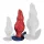 Knotak Red Plug anális dugó M méret 17 x 6,3 cm