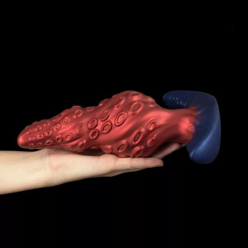 Knotak Red Plug anális dugó M méret 17 x 6,3 cm