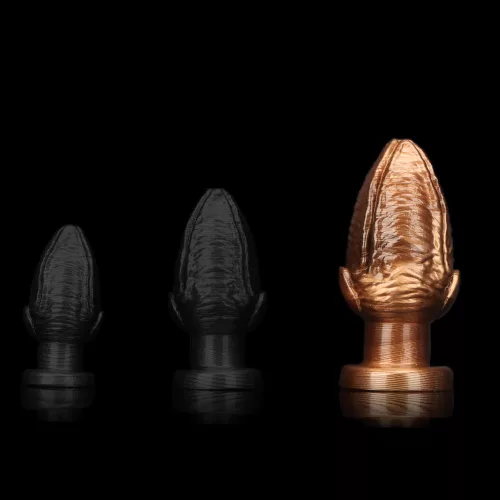 Goldnut L – prémium anál dildó 18x9,5 cm