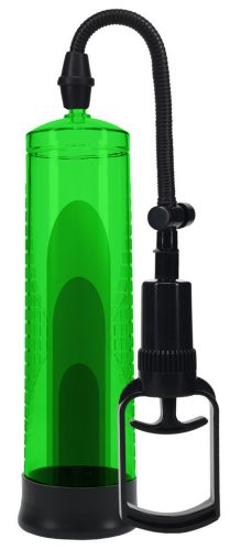 Basic Pump 2 – prémium intim pumpa, zöld 20 x 5.8 cm