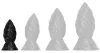 Torsikol S – stílusos anális vibrátor, 12 x 6,5 cm