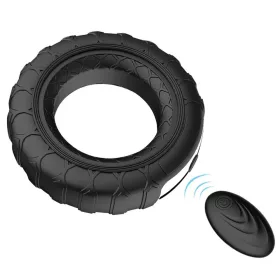   Tirering Péniszgyűrű Vibráló, texturált, vízálló 40 mm szilikon