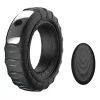 Tirering Péniszgyűrű Vibráló, texturált, vízálló 40 mm szilikon