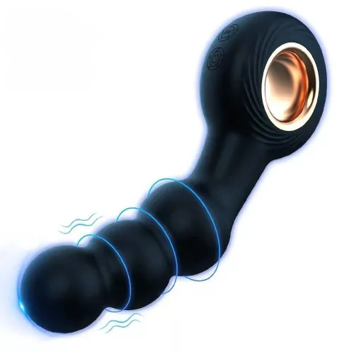 Beadfree Vibrating prosztatastimulátor 9x3,4 cm
