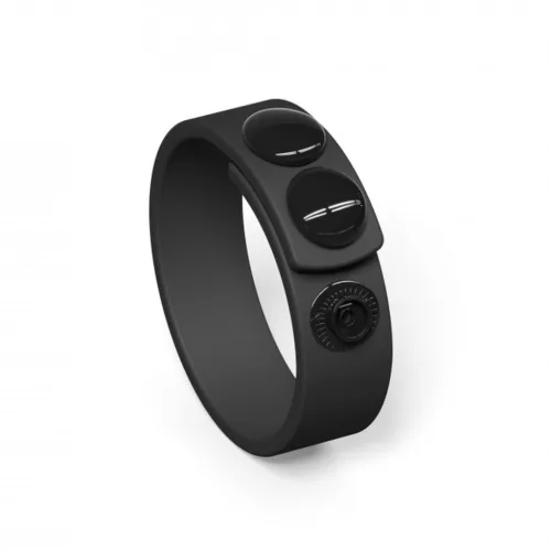 Hero Ring Péniszgyűrű Szabályozható, Környezetbarát Szilikon Fekete Onyx
