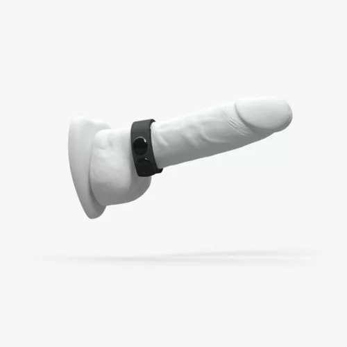 Hero Ring Péniszgyűrű Szabályozható, Környezetbarát Szilikon Fekete Onyx