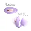 Wonderlover Vibrátor Podwójna stimuláció, Trzepocząca, Távirányítós 9,8 cm lila