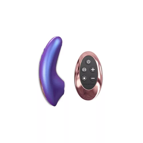 Dreamer Vibrátor Flapping mozgások, 5 mód, 8 fokozat, távirányítós, vízálló, szilikon fekete