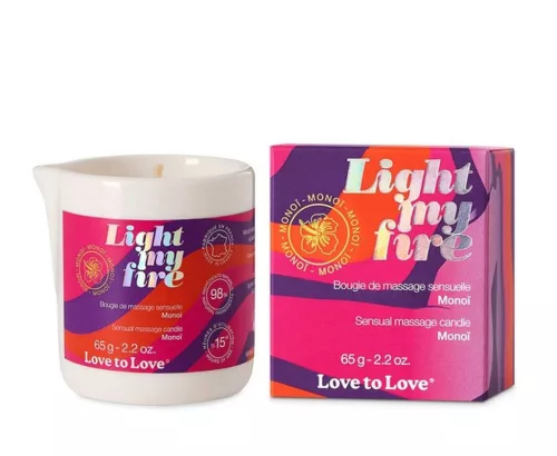 Light My Fire Masszázsgyertya Monoi 65 g