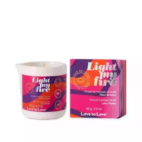 Light My Fire Lotus virág masszázsgyertya 65 g