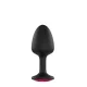 Marc Dorcel Anál plug belső mozgó golyóval 7,9 cm piros kristály