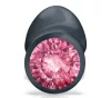 Marc Dorcel Anál plug belső mozgó golyóval 7,9 cm piros kristály