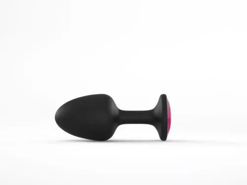 Marc Dorcel Anál plug belső mozgó golyóval 7,9 cm piros kristály