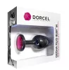 Marc Dorcel Anál plug belső mozgó golyóval 7,9 cm piros kristály