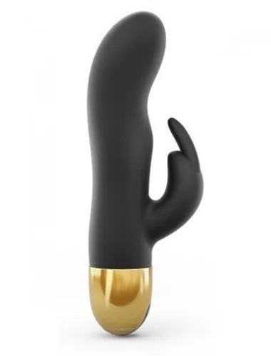 Marc Dorcel Vibrátor Rezgő, 10 mód, USB töltés, vízálló 19 cm fekete-arany
