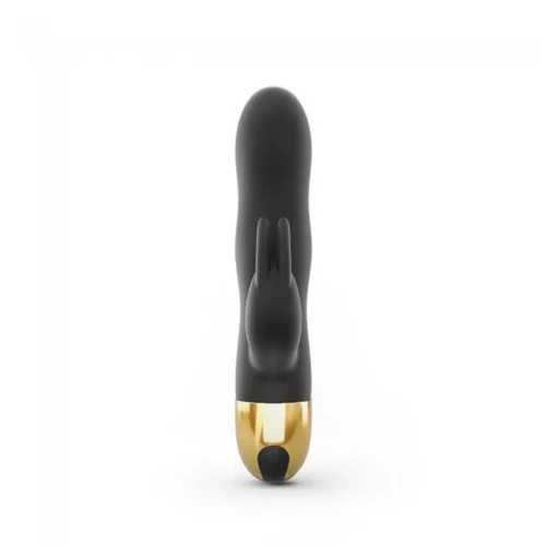 Marc Dorcel Vibrátor Rezgő, 10 mód, USB töltés, vízálló 19 cm fekete-arany