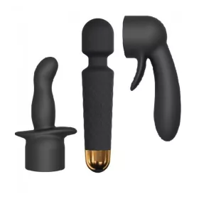   Marc Dorcel Vibrátor Rezgő 8 sebesség 20 mód 20 cm fekete