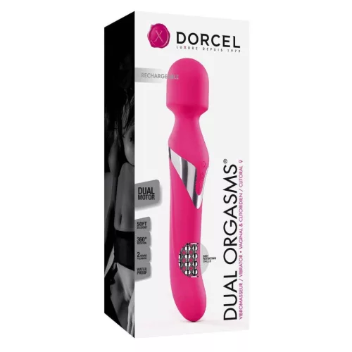 Dorcel Vibrátor Rotáló, 7 rezgés, 7 rotáció 23,5 cm fekete vagy rózsaszín