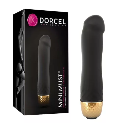 Mini Must Vibrátor 7 mód, vízálló 12 cm fekete