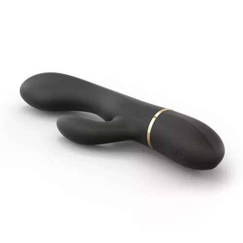 Dorcel Vibrátor G-pont és csikló stimuláló 21,8 cm fekete USB töltésű vízálló 10 mód