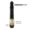 Dorcel Vibrátor Dupla motor, forgó 22 cm fekete-arany