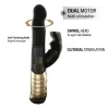 Dorcel Vibrátor Dupla motor, forgó 22 cm fekete-arany