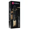 Dorcel Vibrátor Dupla motor, forgó 22 cm fekete-arany