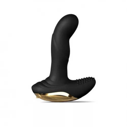 Dorcel Prosztata masszírozó Távirányítós, melegíthető, 7 mód fekete 13,5 cm