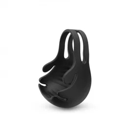   Fun Bag Péniszgyűrű Rezgő, 9 mód USB töltés 6x8,7x5 cm fekete