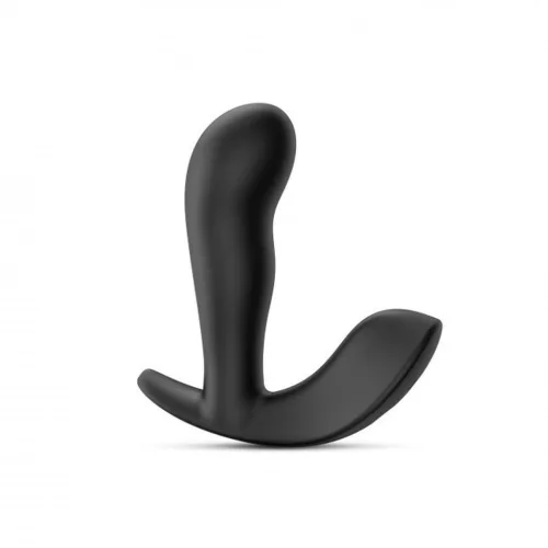 Dorcel vibrátor 10 rezgés, 5 forgó mód zakrzywiony szilikon 11,5 cm fekete