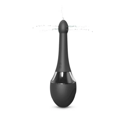 Douche Mate Pro Análdöző vibrációs 200 ml fekete