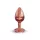 Marc Dorcel anál dugó hőkezelhető biztonságos 7,1 cm arany-rózsaszín fekete kristály