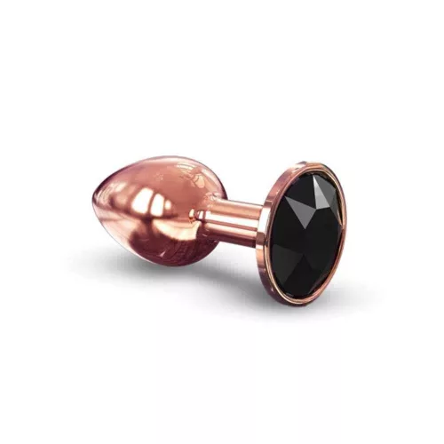 Marc Dorcel anál dugó hőkezelhető biztonságos 7,1 cm arany-rózsaszín fekete kristály