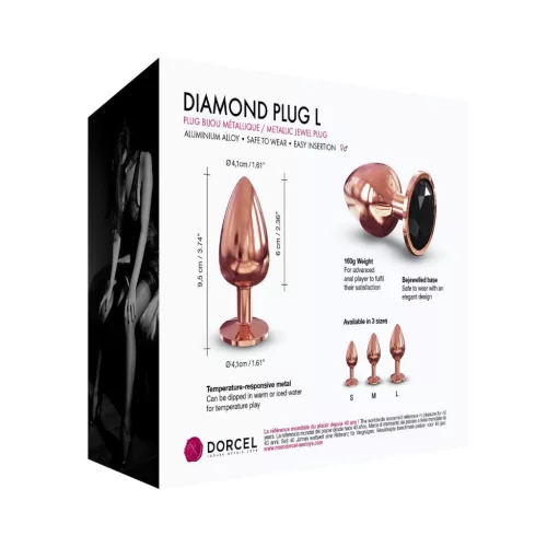 Marc Dorcel Anál plug elegáns design L méret